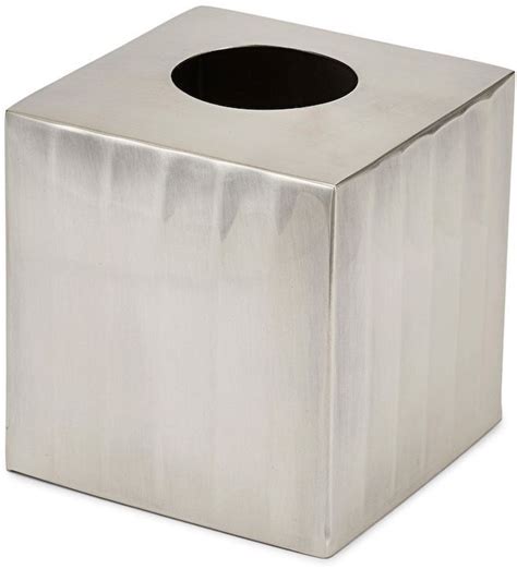 kassatex nomad stainless steel tissue box cover|Shop Kassatex Online .